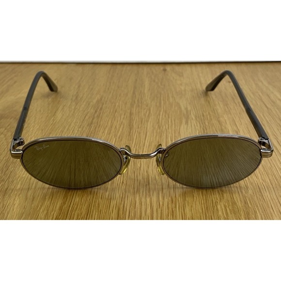 Ray-Ban Other - Vintage B&L Ray-Ban USA W2319 Sunglasses Oval G15 Lens John Lennon Silver Gray